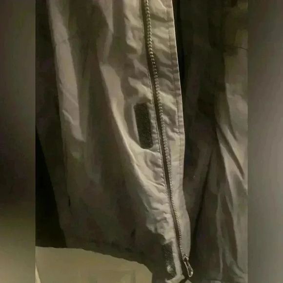 Mens NordiacTrack fleece lined jacket with adjustable hood front zipper size LG - Picture 2 of 16